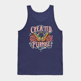 Created with a purpose Tank Top